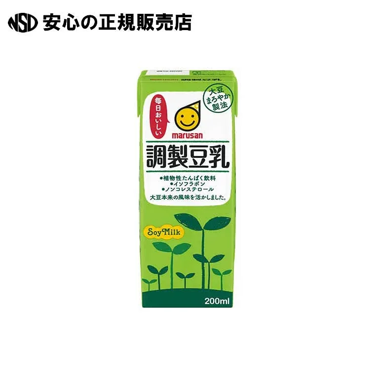 ※調整豆乳 200ml 《 マルサンアイ 》