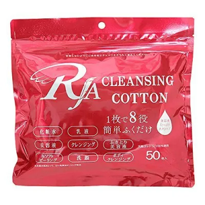 ★送料240円★RJAクレンジングコットンシート50枚入 オールインワンコットンシート