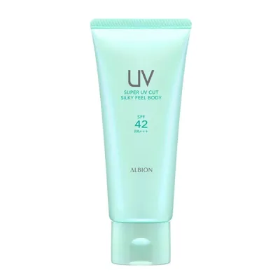 アルビオン正規品 スーパー UV カット シルキーフィール ボディ 100g|SPF42 PA+++〈ボディ用日やけ止め乳液〉【2024年2月18日発売】