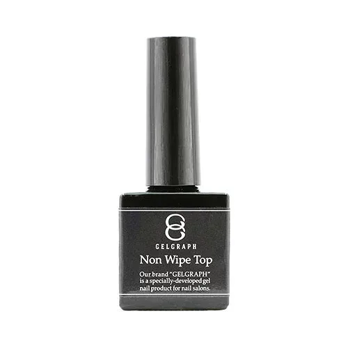 GELGRAPH ノンワイプトップ 10g (ブラシタイプ) トップジェル ジェルネイル ネイル用品