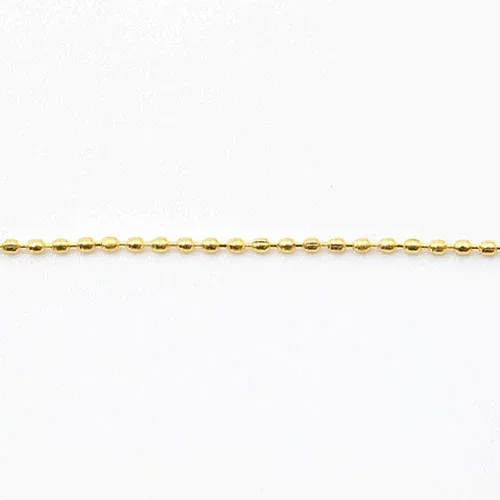 MATIERE ボールチェーン ゴールド 0.8mm マティエール ネイルチェーン ネイルアート ネイルパーツ メタルパーツ ネイル用品