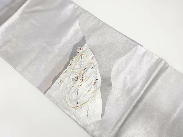 夜景模様織り出し 名古屋帯【中古】【着】