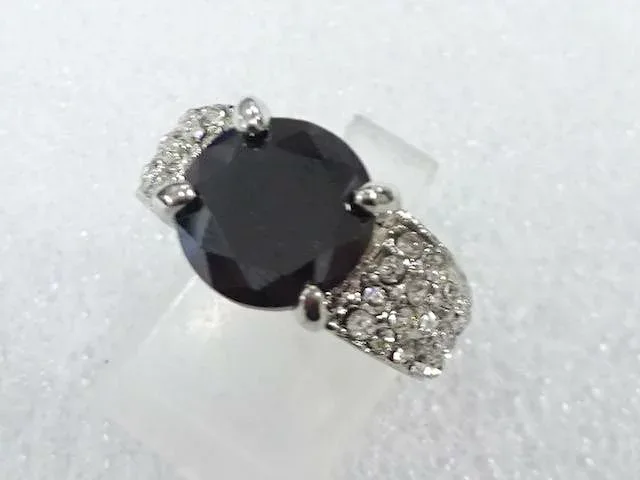 色石 指輪(12号)【中古】【着】【アクセサリー】