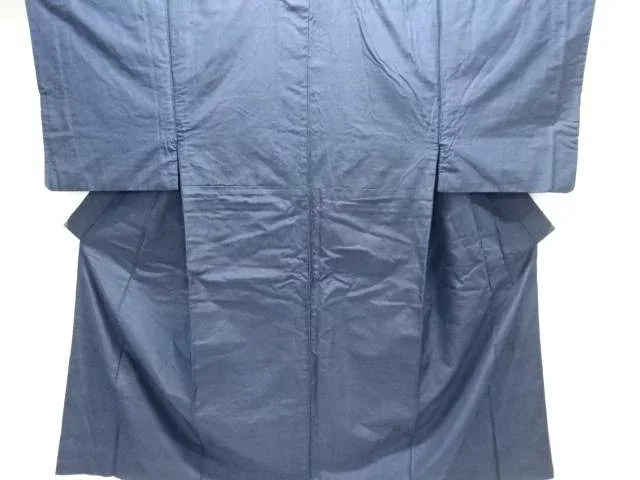 手織り紬男物着物アンサンブル【中古】【着】【着物】
