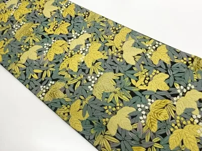 瑞繍桐寿文織出し袋帯【中古】【着】【袋帯】
