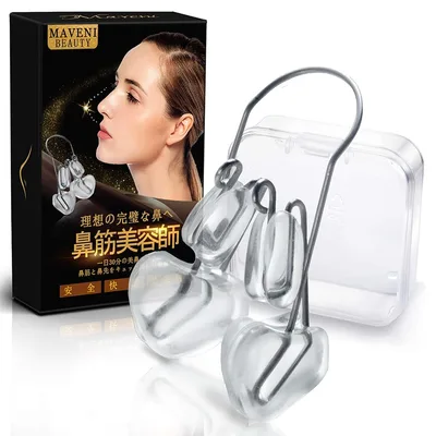 鼻クリップ 鼻筋美容師【正規品】 鼻筋セレブ ランキング ノーズクリップ 鼻クリップ グッズ 美容 メンズ レディース 男女兼用 透明で柔らかいシリカゲル・チタンアーム 使用