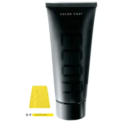 イリヤ カラーコート デコレ D-9 ミモザイエロー 160g ヘアマニキュア 髪の毛 しっとり なめらか 美容室 美容師 ヘアカラー