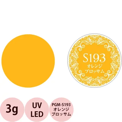 PREGEL プリジェル ミューズ カラージェル PGU-S193 オレンジブロッサム / 3g (定形外 対応)