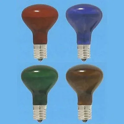 クリプトン耐熱透明カラー電球 R45 ブルー E17