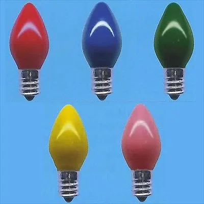 ローソク球C7セラミックイエロー5W