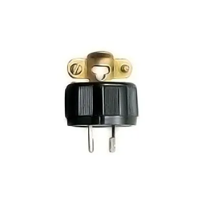 引掛2Pキャップ 15A 125V ブラック