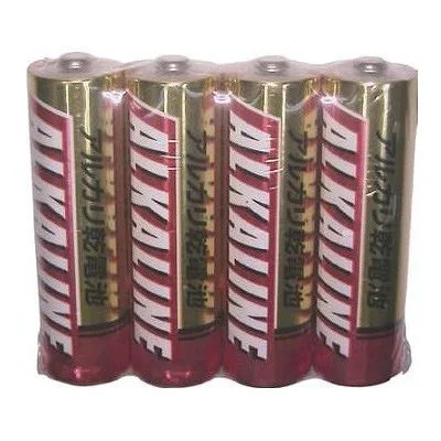 アルカリ単3電池4本P