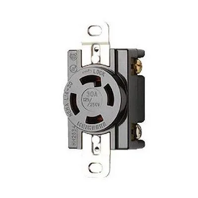 UL・CSA 輸出機器専用 接地引掛埋込コンセント 3P 30A 125V/250V