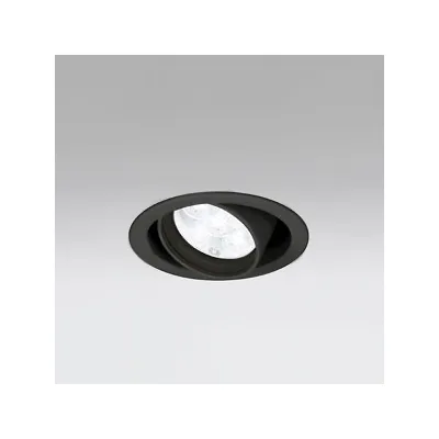 LEDユニバーサルダウンライト M形 φ100 JR12V-50W形 LED5灯 配光角49°連続調光 ブラック 温白色形 3500K