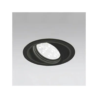 LEDユニバーサルダウンライト M形 φ125 HID35W形 LED12灯 配光角49°連続調光 ブラック 電球色形 3000K
