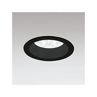 LEDダウンライト M形 埋込穴φ100 HID35W形 LED9灯 配光角:49°非調光 本体色:ブラック 電球色タイプ 3000K