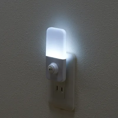 YAZAWA(ヤザワ)スイッチ式LEDナイトライト ホワイト NASWN24WH