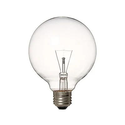 YAZAWA(ヤザワ)長寿命 ボール電球 G95 クリア 100W形 E26 GC100110V90W95L