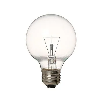 YAZAWA(ヤザワ)長寿命 ボール電球 G70 クリア 60W形 E26 GC100110V57W70L
