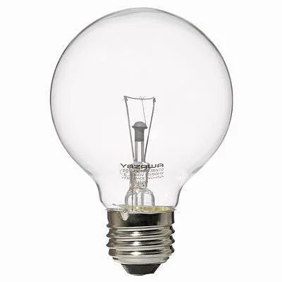 YAZAWA(ヤザワ)ボール電球40W形クリア GC100V38W70