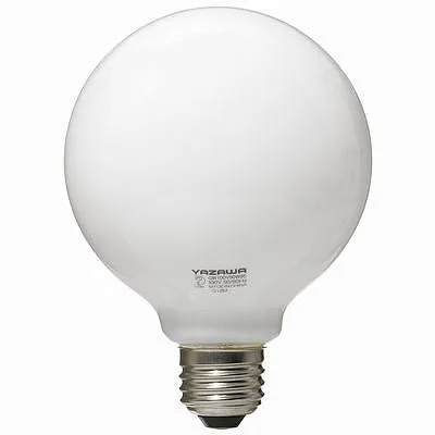 YAZAWA(ヤザワ)ボール電球60W形ホワイト GW100V57W95