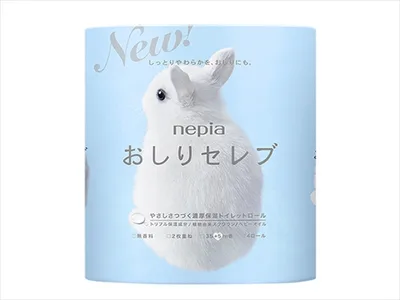 ネピアおしりセレブトイレットロール4ロールダブル