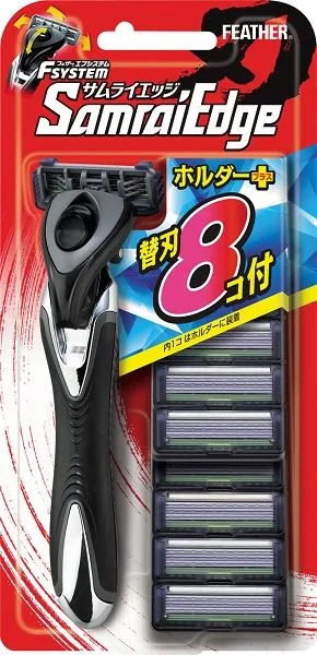 サムライエッジ ホルダー 替刃8個付
