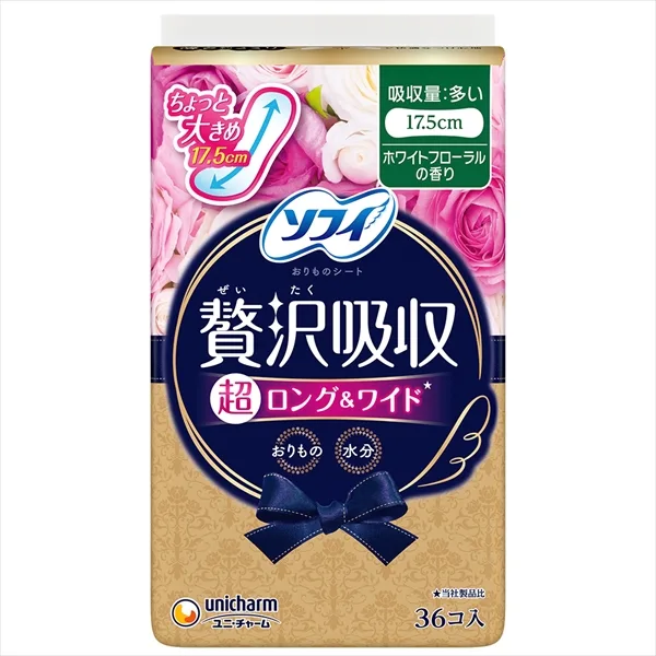 ソフィKIYORAぜい沢吸収ホワイト多い用