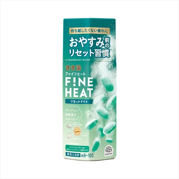きき湯ファインヒート リセットナイト 400g