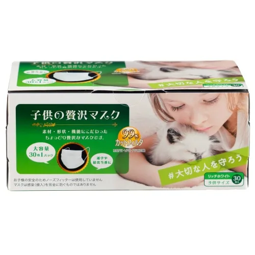 子供のぜい沢マスク
