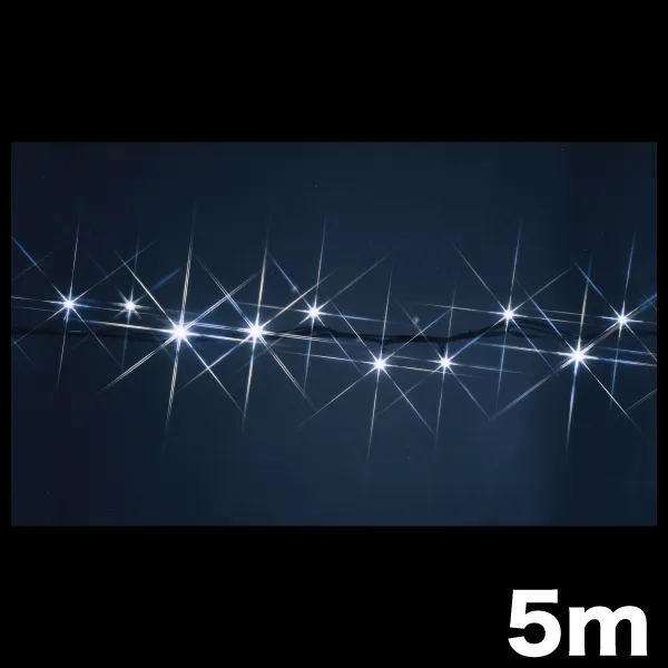 LEDストリング ニューハイグレードタイプ 長さ5m 白