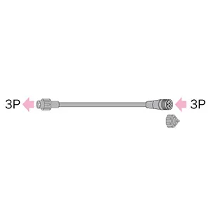 延長コード 3P SJ-NHシリーズ用 長さ1.8m