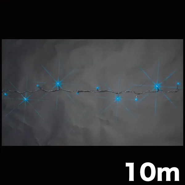 LEDストリングライトセット 長さ10m 青