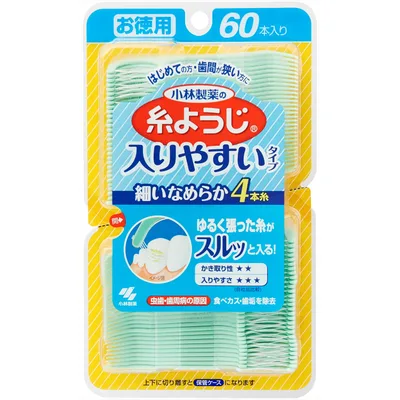 糸ようじスルッと入るタイプ60本入