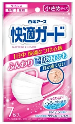 หน้ากากอนามัย Kaiteki Guard ขนาดเล็ก
