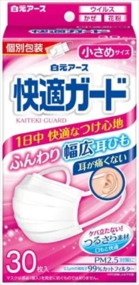 หน้ากากอนามัย Kaiteki Guard ขนาดเล็ก