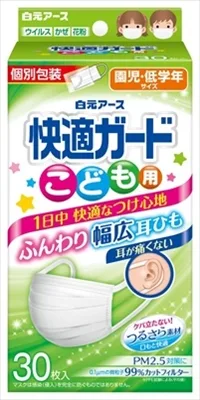 หน้ากากอนามัย Kaiteki Guard สำหรับเด็ก