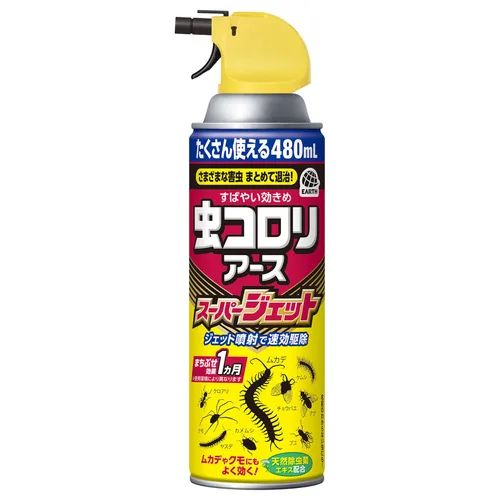 虫コロリアース スーパージェット 480ml