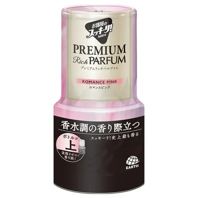 アース製薬 お部屋のスッキーリ!Sukki-ri! プレミアムリッチパルファム ロマンスピンク 400ml