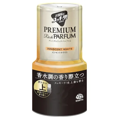 アース製薬 お部屋のスッキーリ!Sukki-ri! プレミアムリッチパルファム イノセントホワイト 400ml