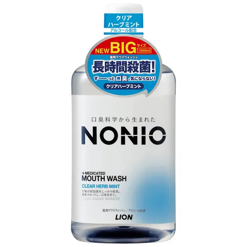 NONIO マウスウォッシュ クリアハーブミント 1000ml
