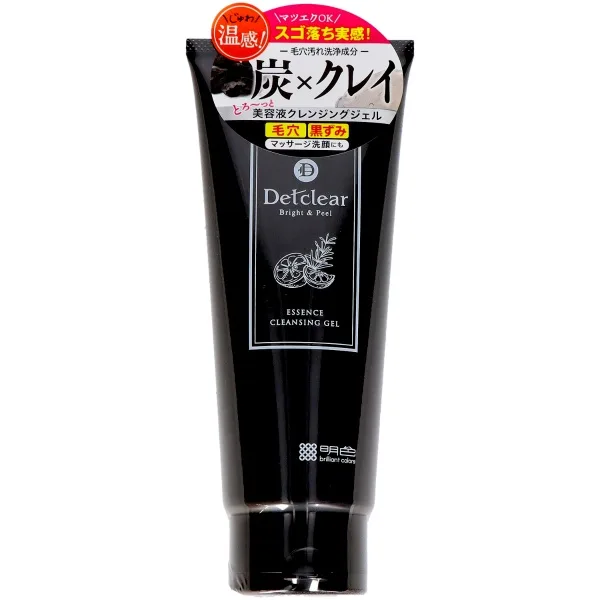 DETクリアブライト&ピール美容液クレンジングジェル<炭クレイ>
