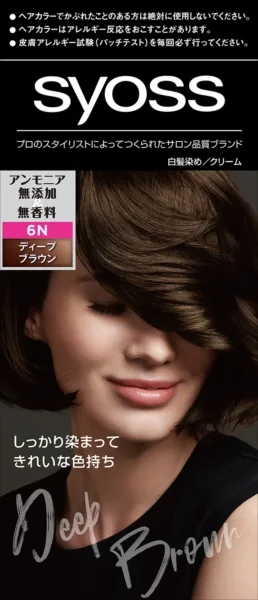 サイオス ヘアカラー クリーム 6N ディープブラウン