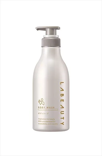 【空容器】ラビューティうるおいボディソープ丸型業務用容量400ML