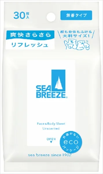 シーブリーズ フェイス&ボディシート N 無香料