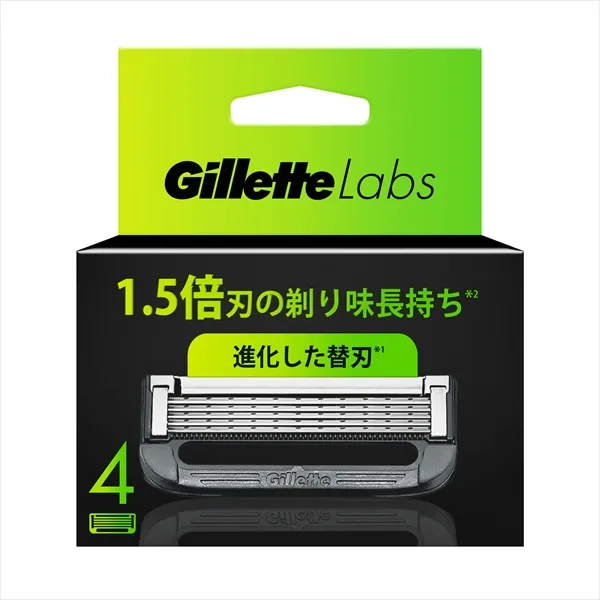 ジレットラボ角質除去バー搭載替刃4B