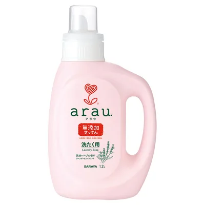 アラウ 無添加せっけん 洗たく用 1.2L
