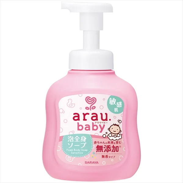 Arau. Baby Foam Full Body Soap for Sensitive Skin