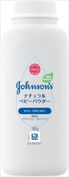 ジョンソンナチュラルベビーパウダー100g