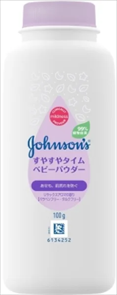 ジョンソンすやすやタイムナチュラルベビーパウダー100g
